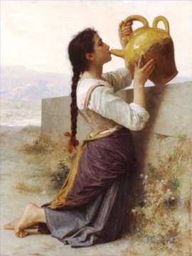  Adolphe Art - La soif Realism William Adolphe Bouguereau